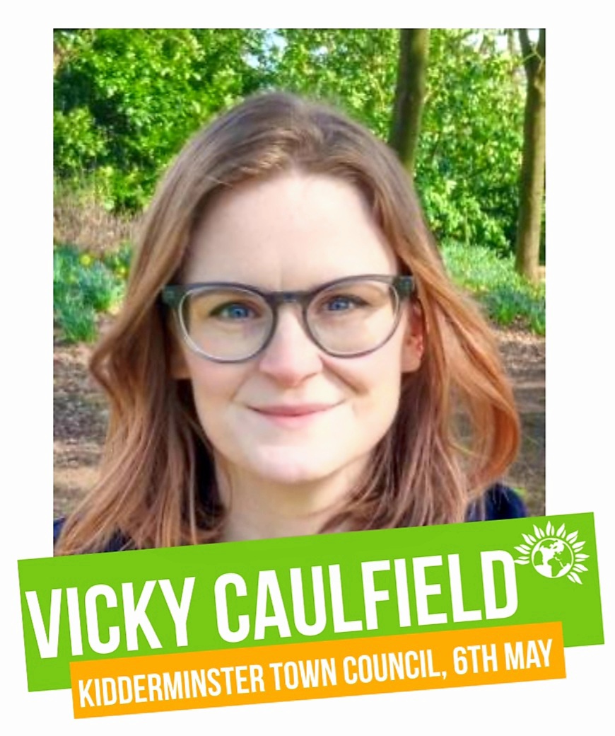 Vicky Caulfield, candidate for Blakebrook and Habberley South